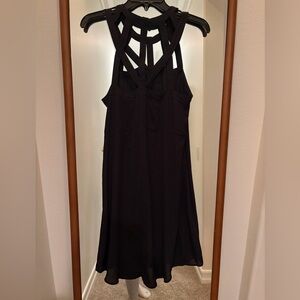 BCBGMaxAzria Black Sleeveless Dress